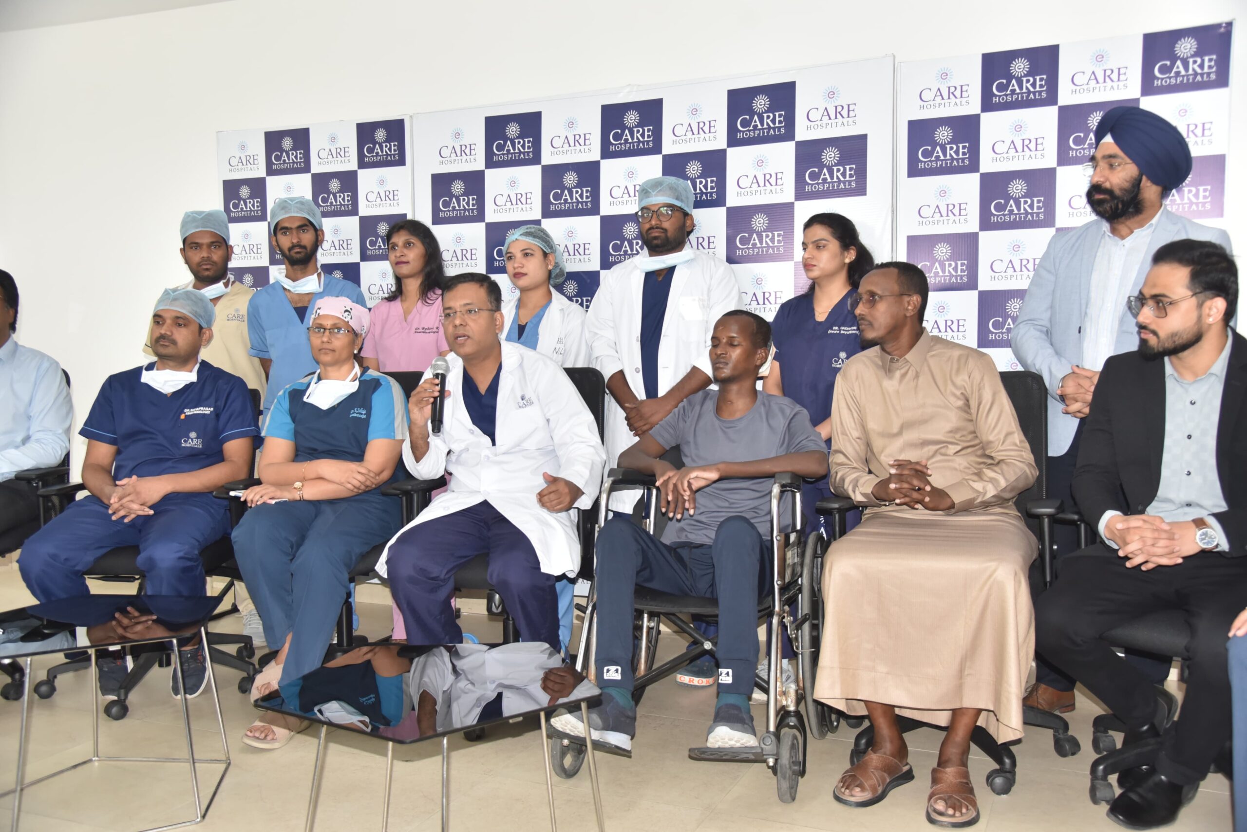 Brain tumor patient recovery under care of Dr. Laxminadh Sivaraju
